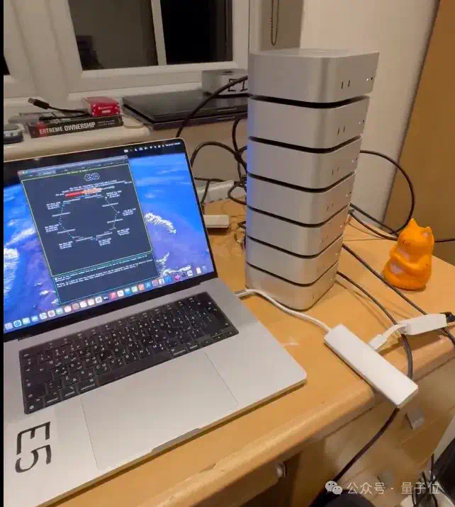 最壕DeepSeek玩家8台Mac跑R1，10万+元凑496GB显存才能跑4bit量化版  第2张