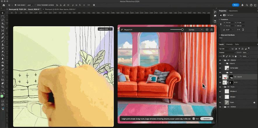 矢量图如3D般旋转，设计效率提升1000%，Adobe的野心都在这些AI黑科技里  第9张