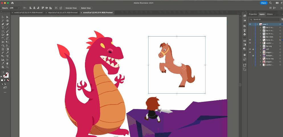 矢量图如3D般旋转，设计效率提升1000%，Adobe的野心都在这些AI黑科技里  第19张