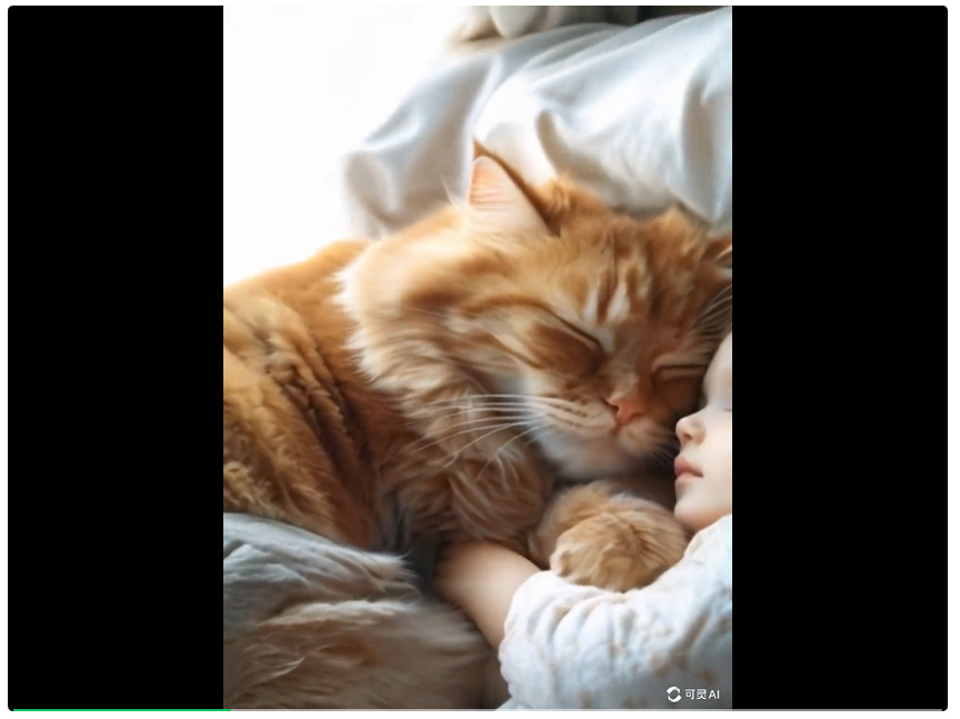 268w赞，亿级播放：AI治愈系猫咪与婴儿睡觉视频制作方法拆解  第2张