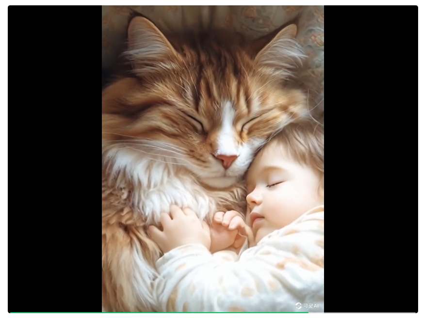 268w赞，亿级播放：AI治愈系猫咪与婴儿睡觉视频制作方法拆解  第8张