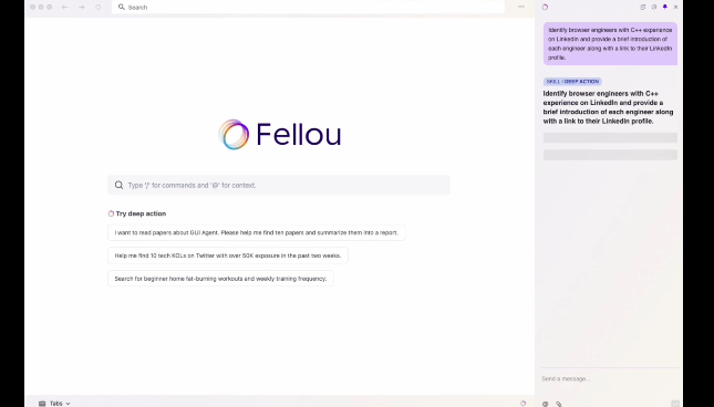 95后打造世界首个行动型浏览器——Fellou，从「浏览」到「行动」一键直达！  第3张