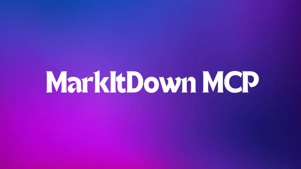 如何使用MarkItDown MCP将文档转换为Markdown？  第1张