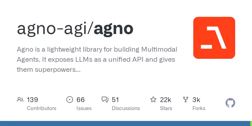 Agno框架：构建多模态代理的轻量级库  第1张