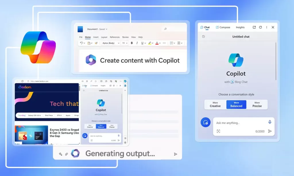Windows Copilot需要摆脱聊天框的束缚  第1张