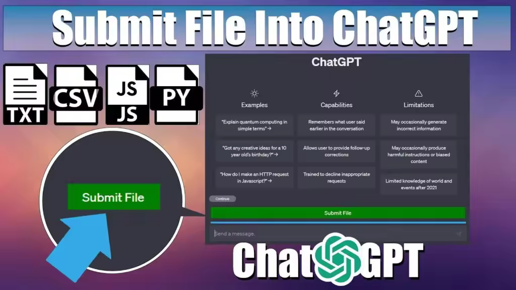 如何上传文件到ChatGPT进行分析和回答  第1张