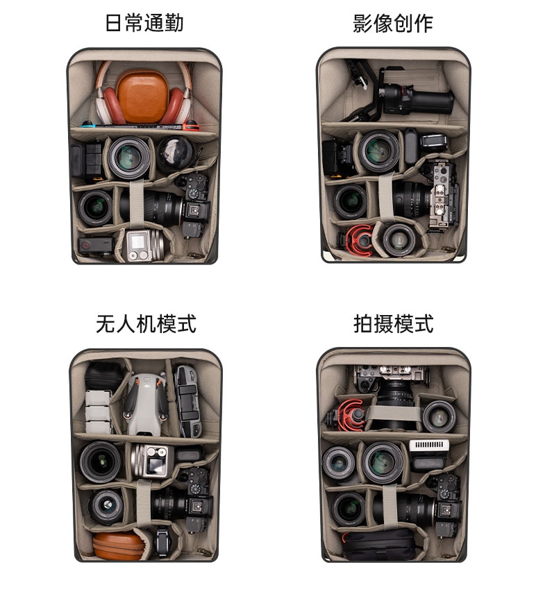 PGYTECH 全新发布 OneGo系列新增摄影包  —— 都市化 更简约 第9张