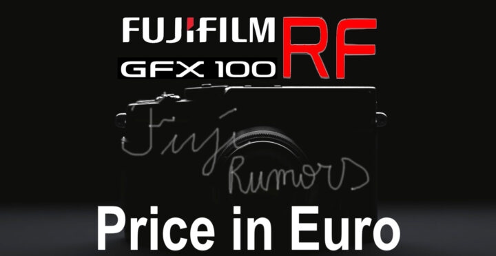 富士胶片GFX100RF欧元价格泄露  第1张