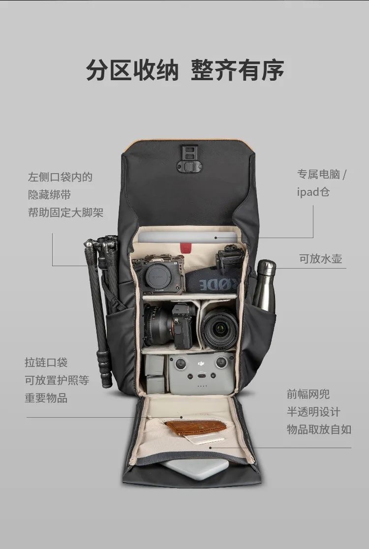 PGYTECH发布OneGo air & OneMo Lite双肩摄影包新品  第8张