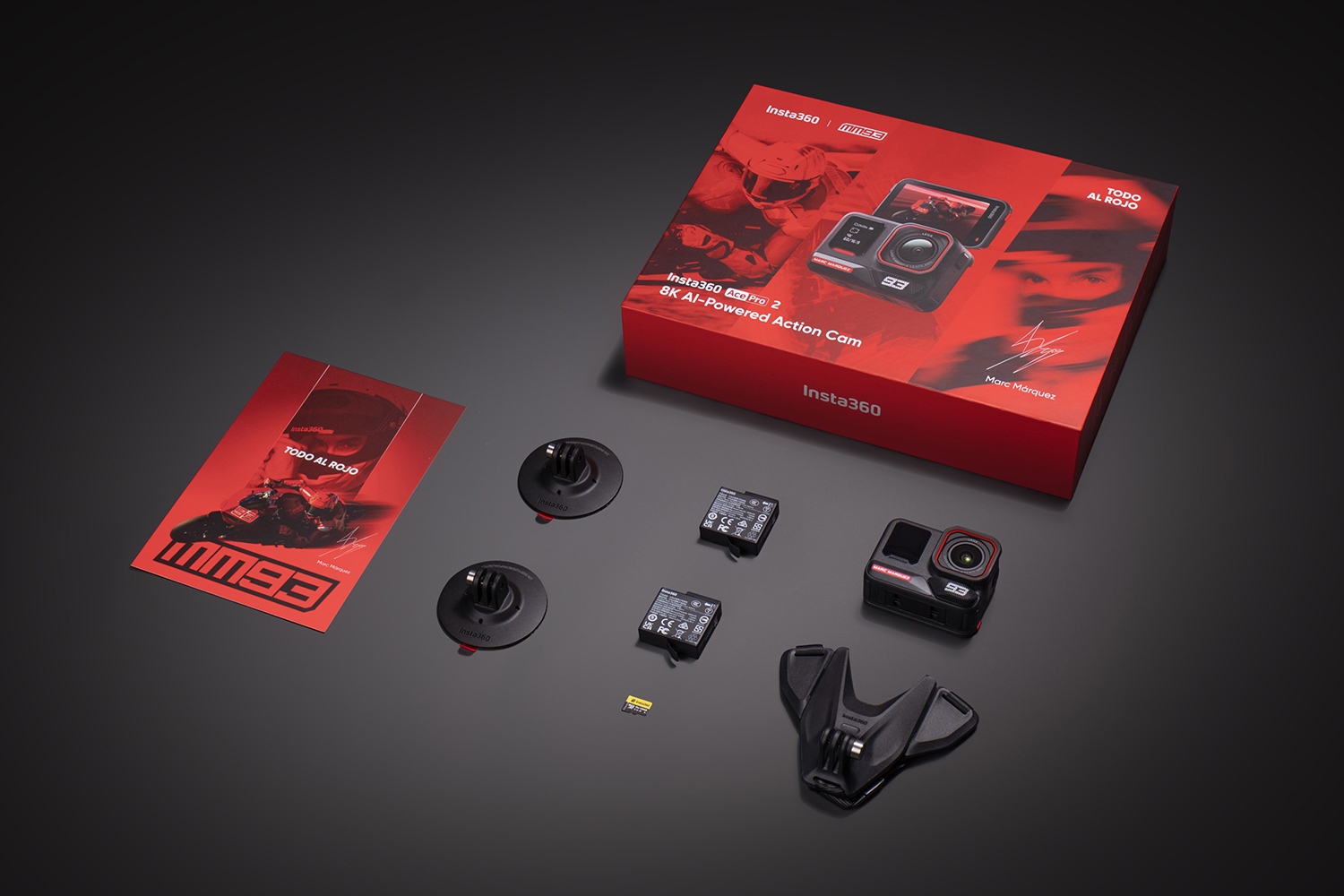 影石Insta360携手MotoGP传奇车手马克·马奎斯发布AcePro 2联名限定 ...  第3张