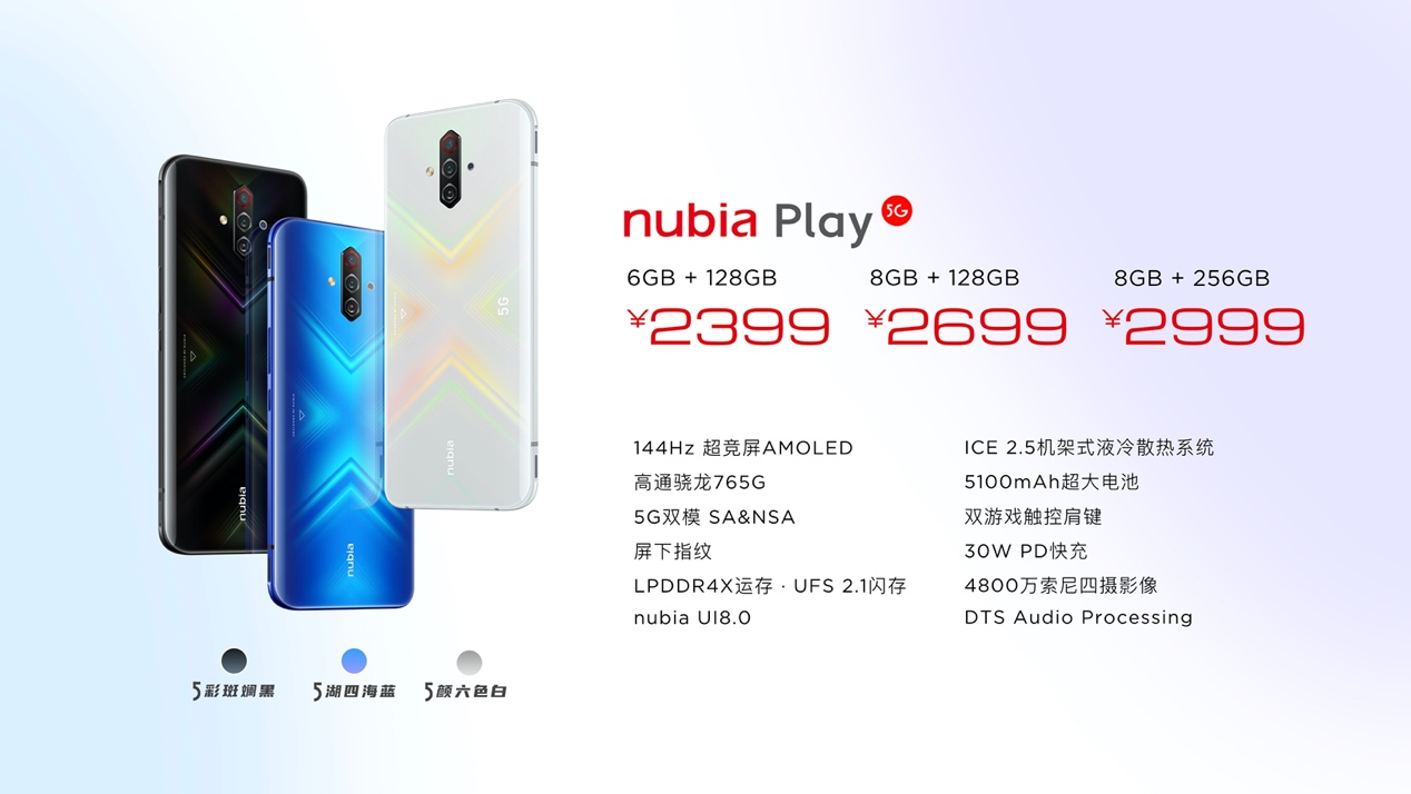年轻化品牌升级 努比亚Play 5G手机及生态产品亮相  第29张
